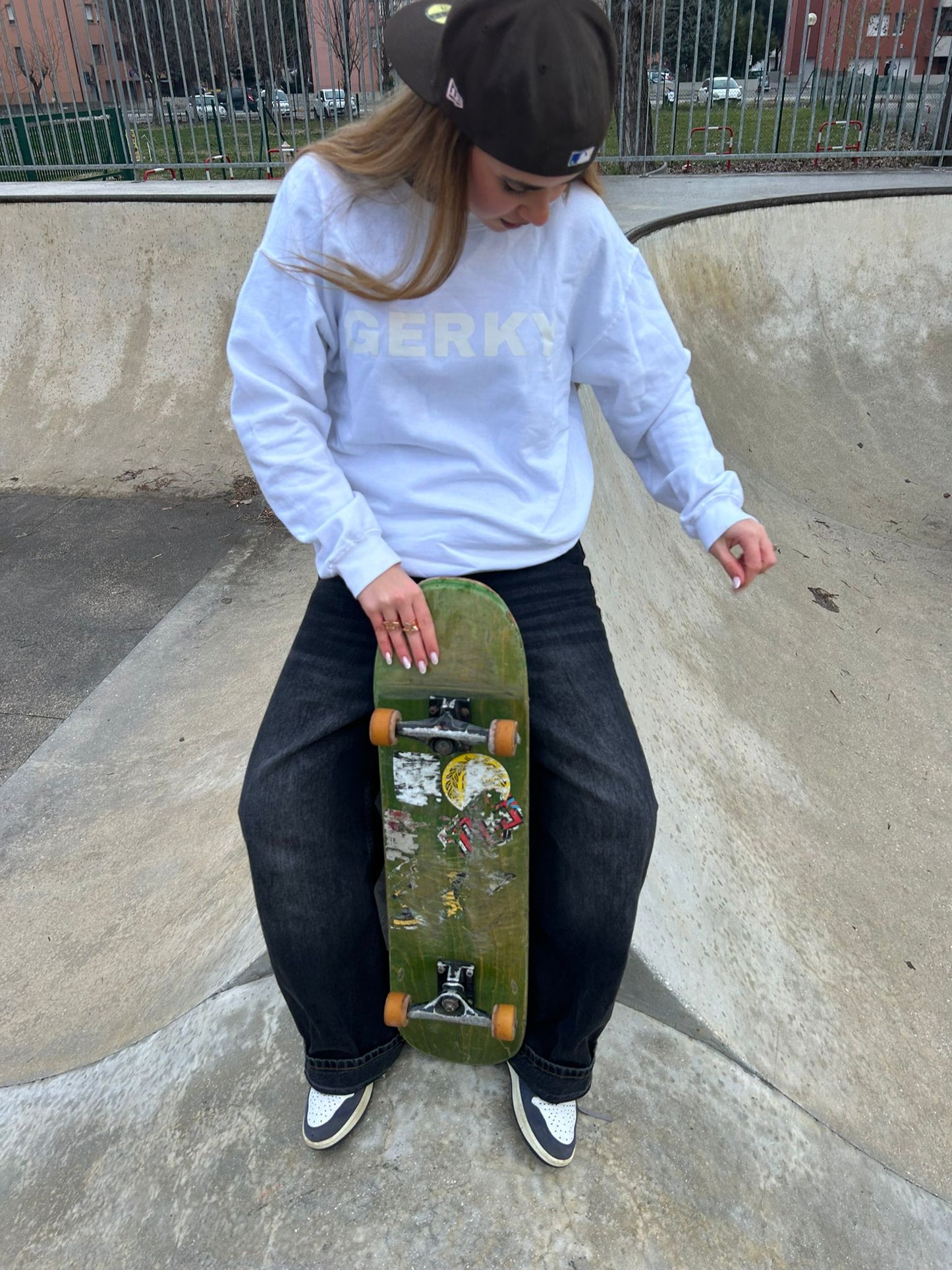 Echo Sweatshirt White