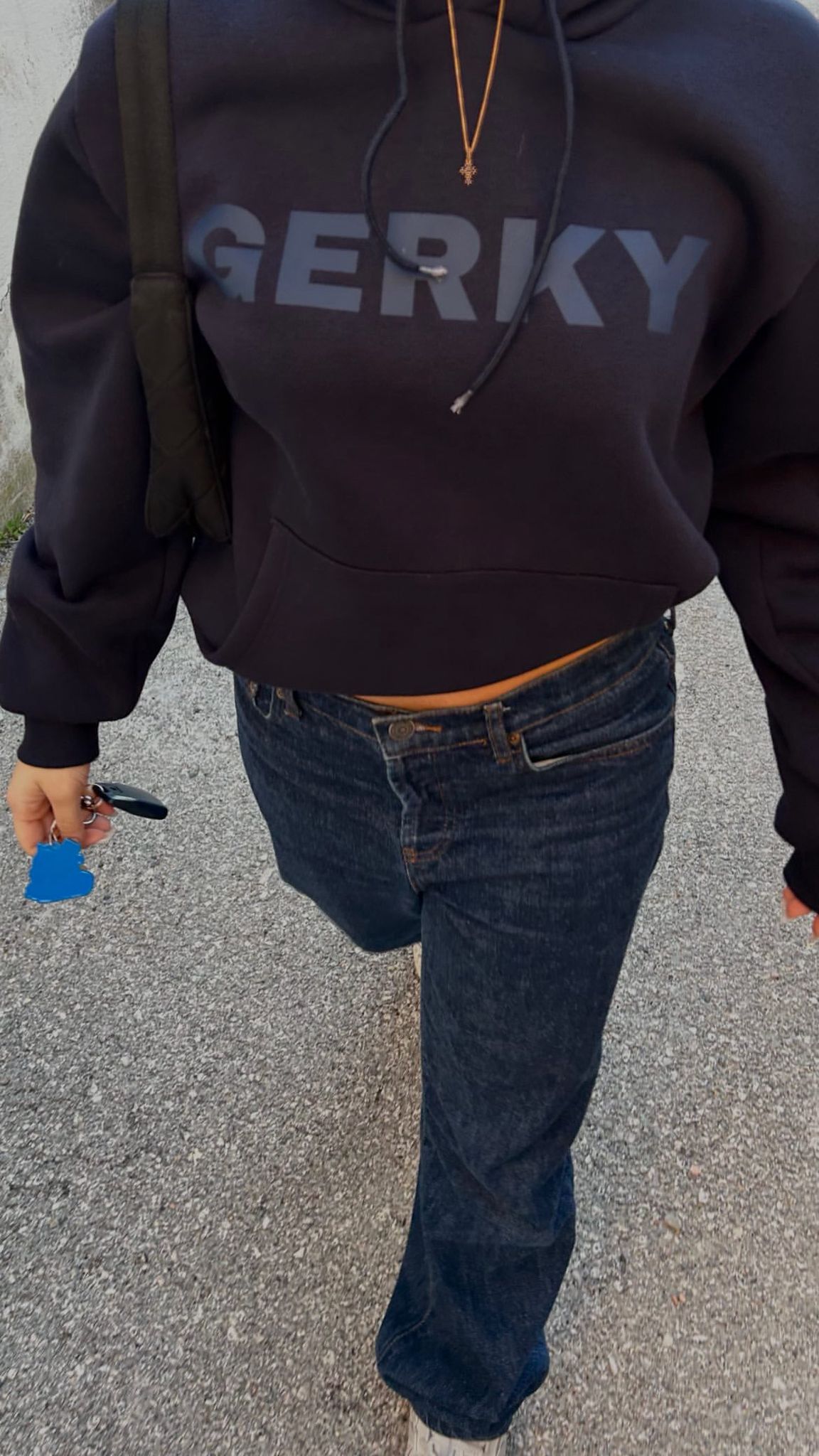 Echo Hoodie Blue Navy