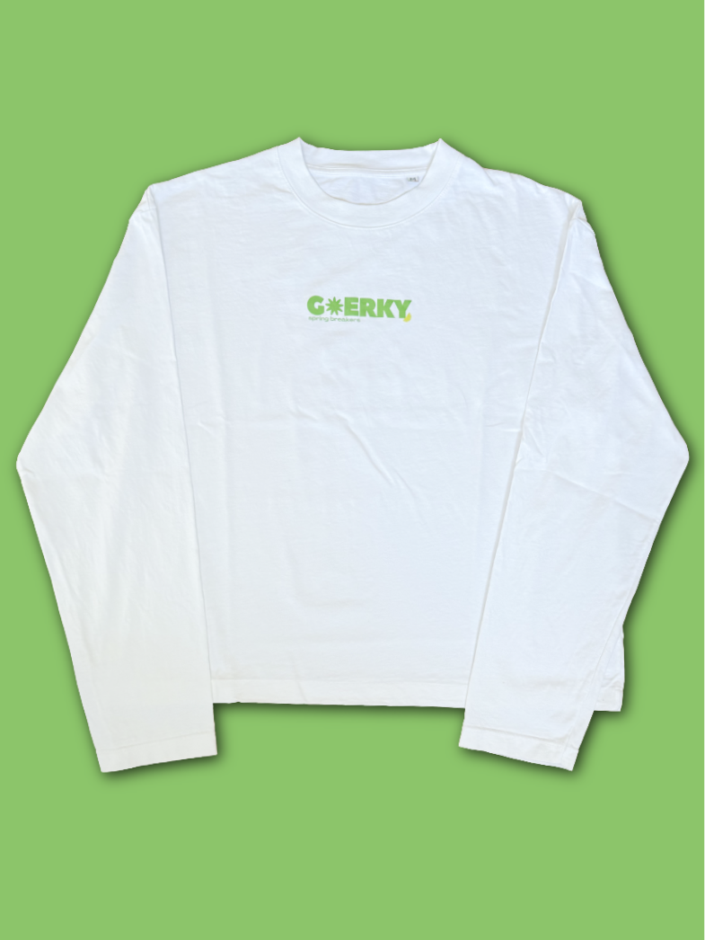 Grills & Gin tonic Long Sleeve Cropped