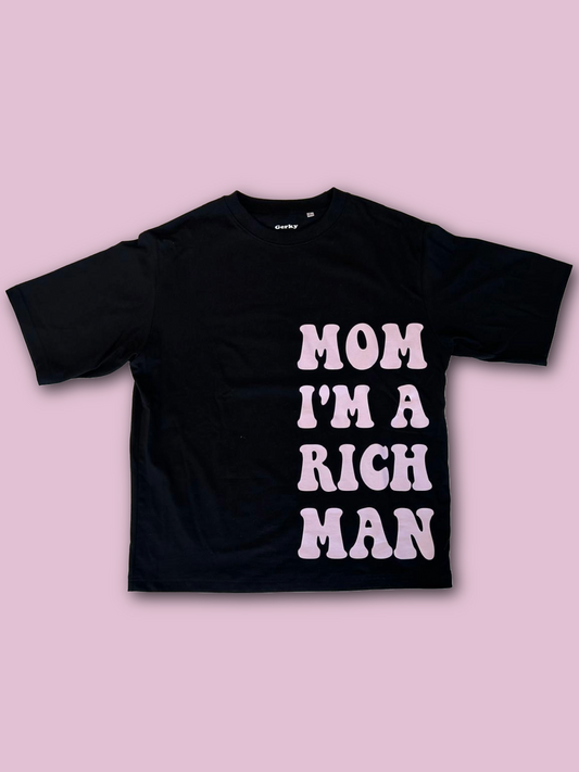 Moneyfesting Cropped T-shirt  Black
